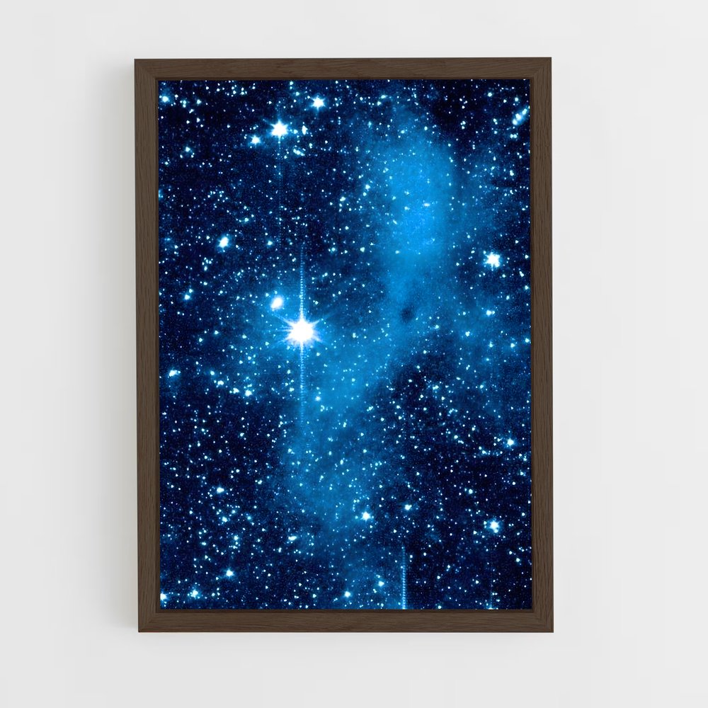 Poster Nébuleuse Pleiades – affiche Étoiles (vue 5)